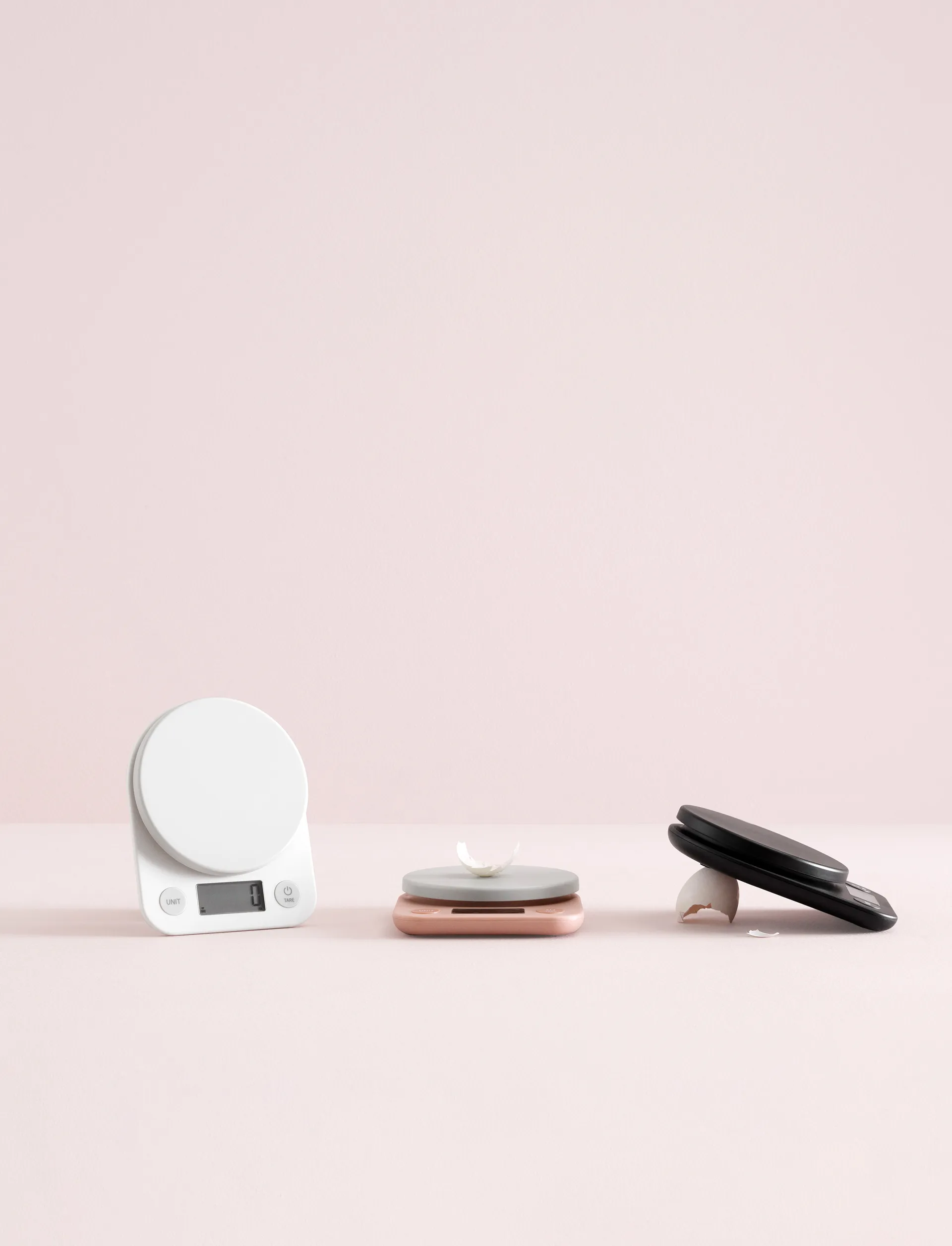 Báscula de cocina FOODIE, Black RIG-TIG