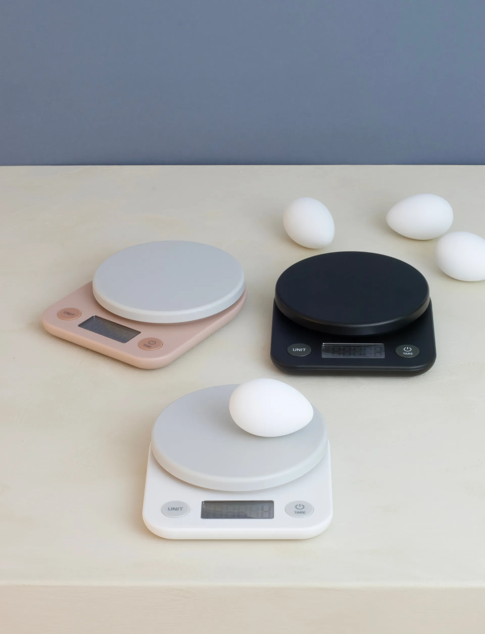 Báscula de cocina FOODIE, Black RIG-TIG