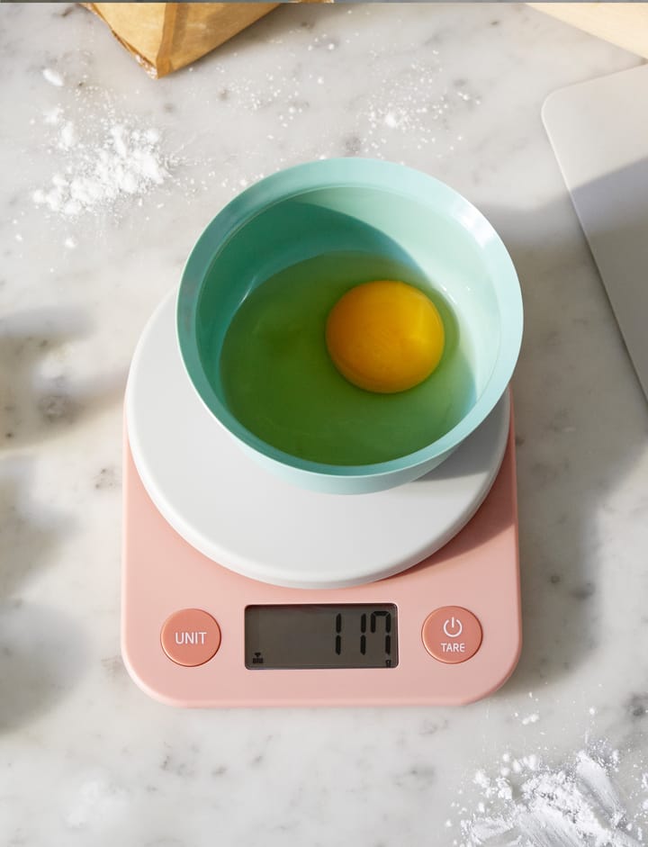 Báscula de cocina FOODIE, Light rose RIG-TIG