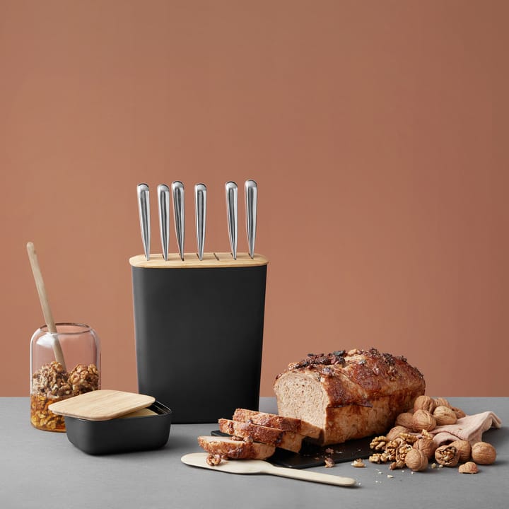 Bloque de cuchillos BLOCK-IT, negro RIG-TIG