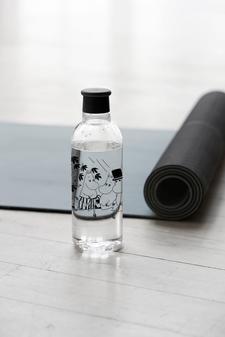 Botella de agua DRINK-IT Mumin 0,75 l - Black - RIG-TIG