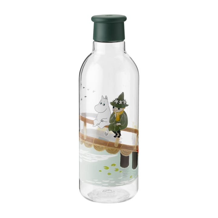 Botella de agua DRINK-IT Mumin 0,75 l - Dark green - RIG-TIG