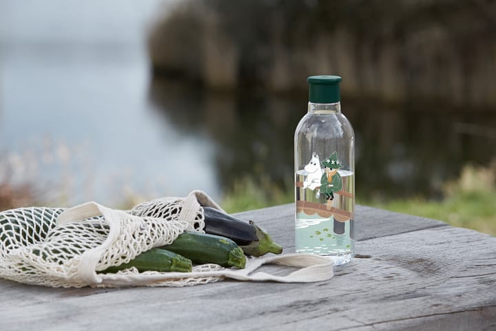 Botella de agua DRINK-IT Mumin 0,75 l, Dark green RIG-TIG