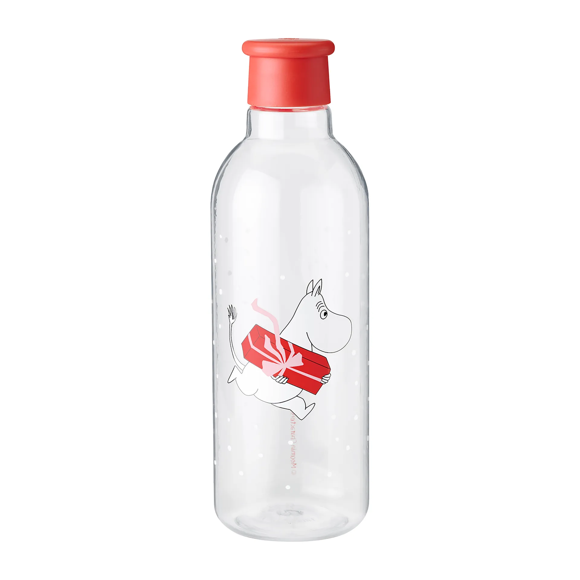 Botella de agua DRINK-IT Mumin 0,75 l, Red RIG-TIG