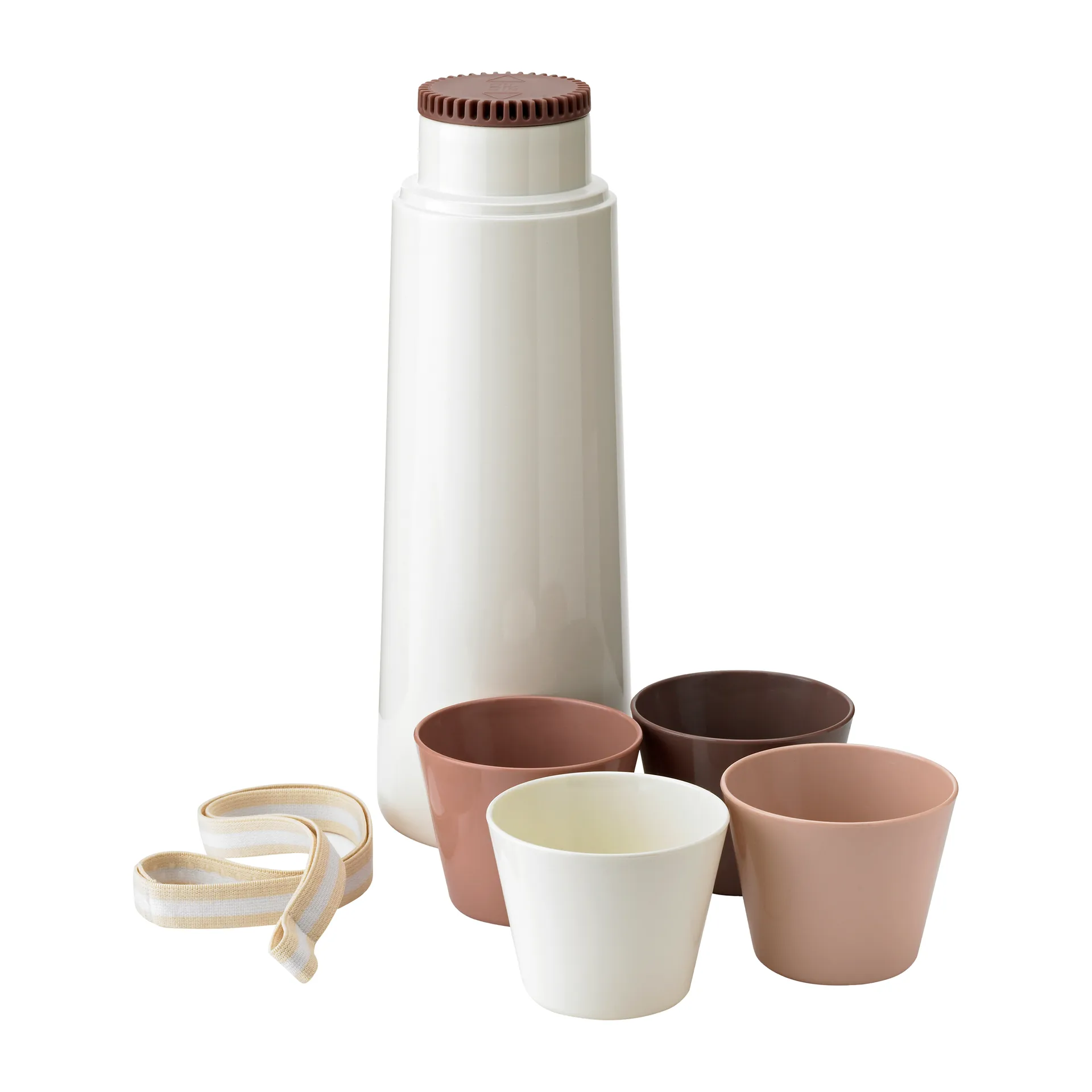 Botella termo con 4 tazas PICNIC, Blossom RIG-TIG