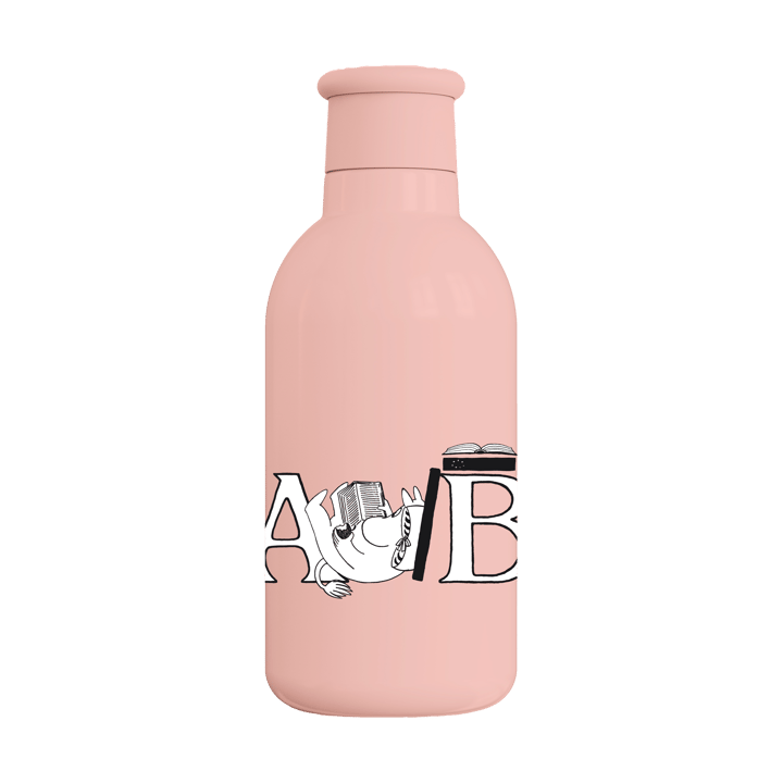 Botella termo Moomin ABC 0,5 L - Moomin salmon - RIG-TIG