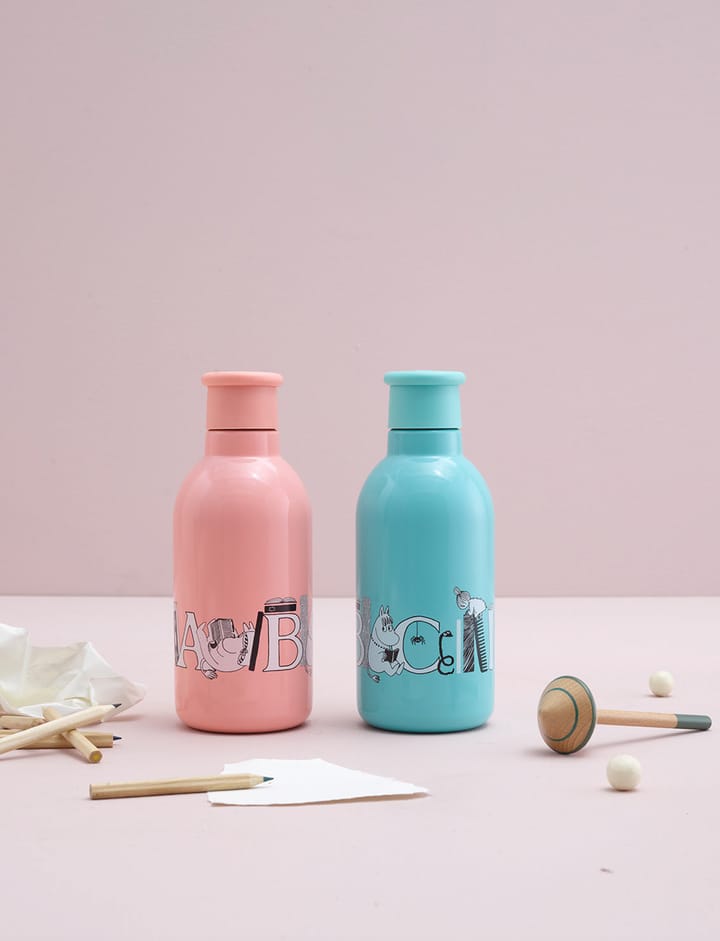 Botella termo Moomin ABC 0,5 L, Moomin salmon RIG-TIG