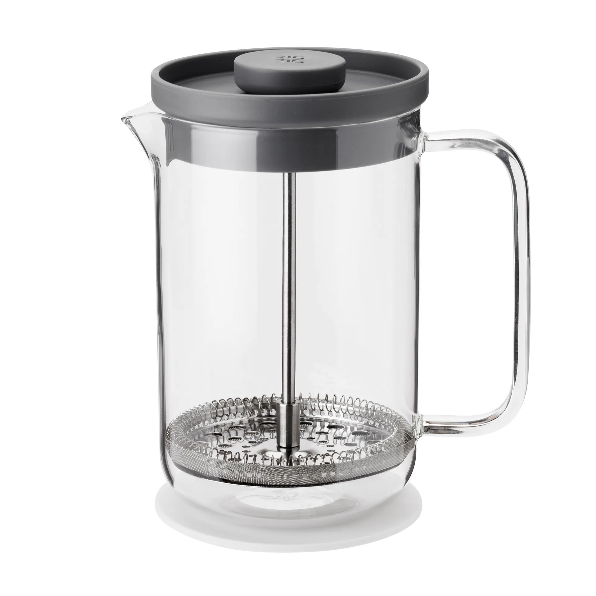 Cafetera de émbolo Brew-It 0,8 L, gris RIG-TIG