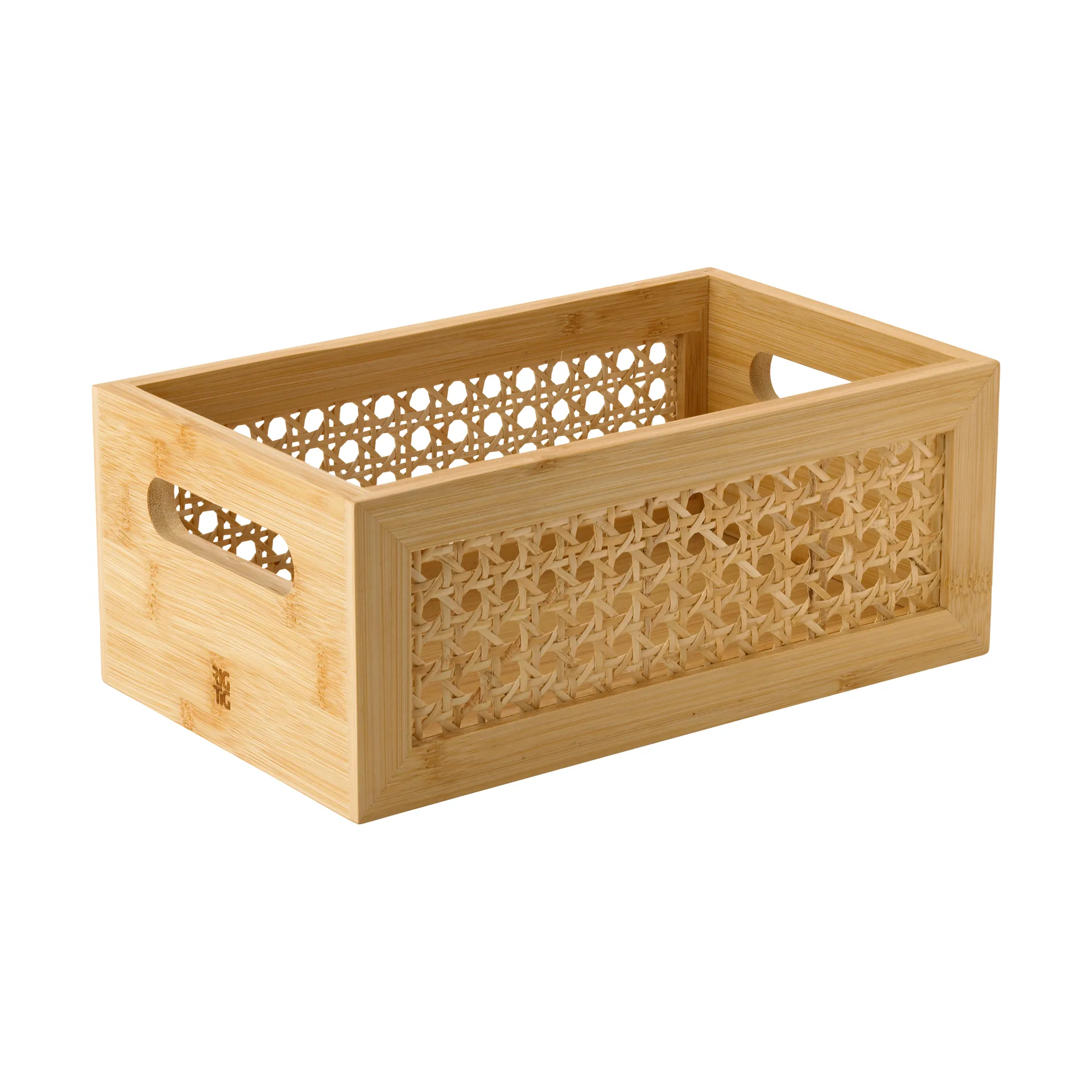 Caja de almacenamiento Bamboo box 15x25 cm, Bambú RIG-TIG