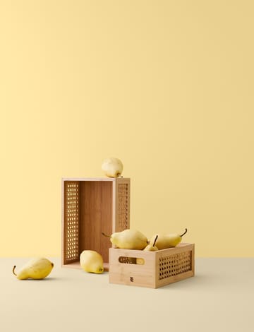 Caja de almacenamiento Bamboo box 20x30 cm - Bambú - RIG-TIG