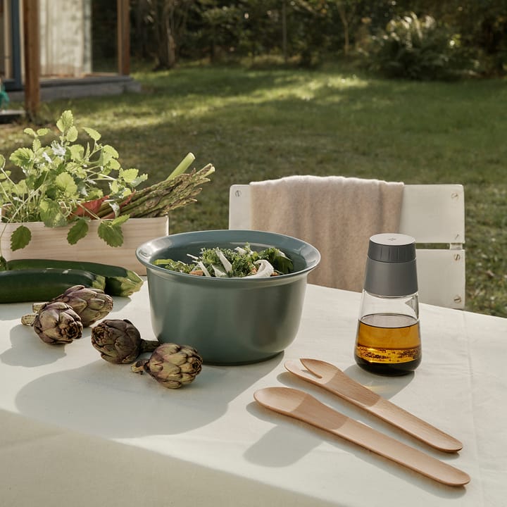 Cubiertos de ensalada TOSS-IT, Bok RIG-TIG