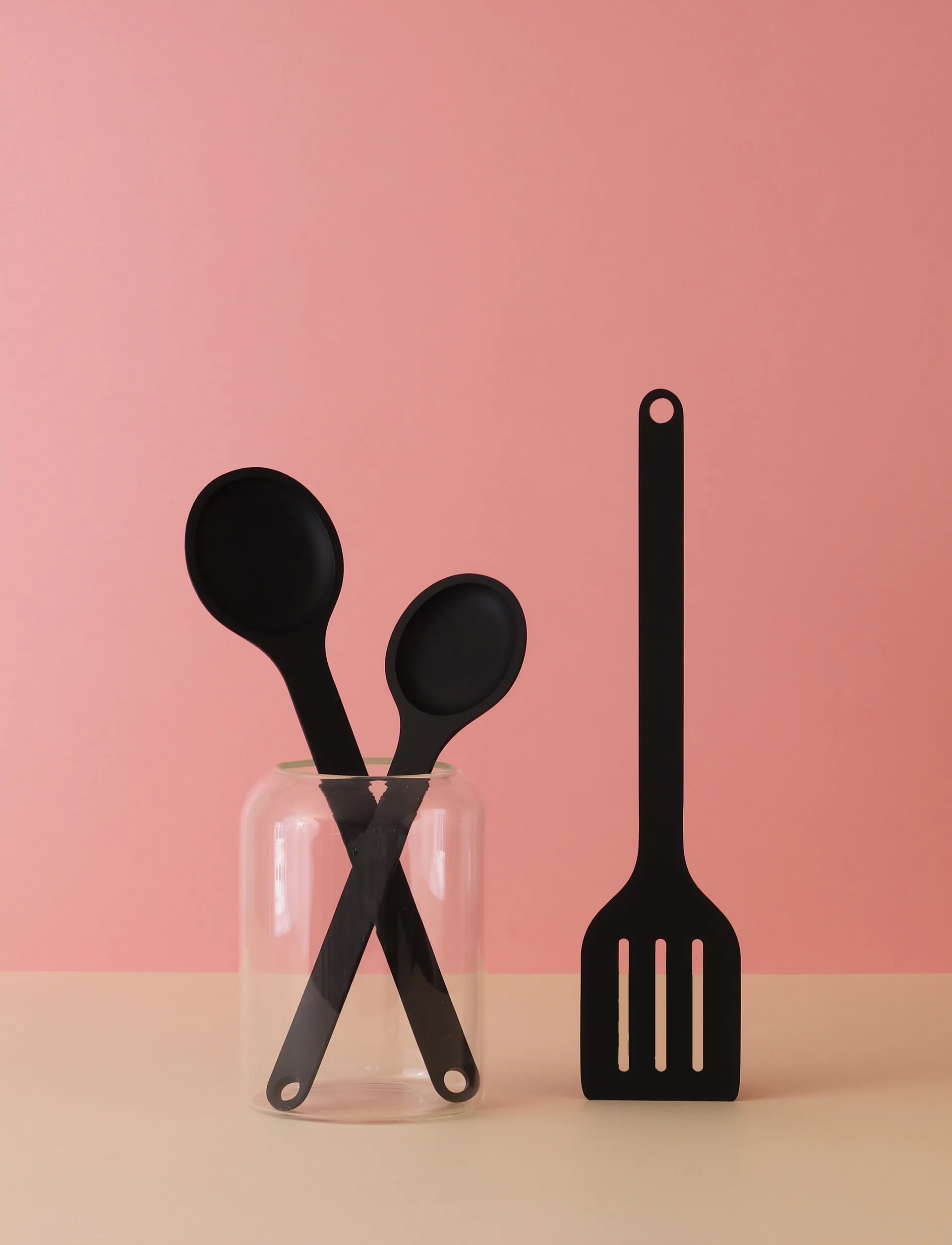 Cuchara de cocina STIR-IT 30 cm, Black RIG-TIG