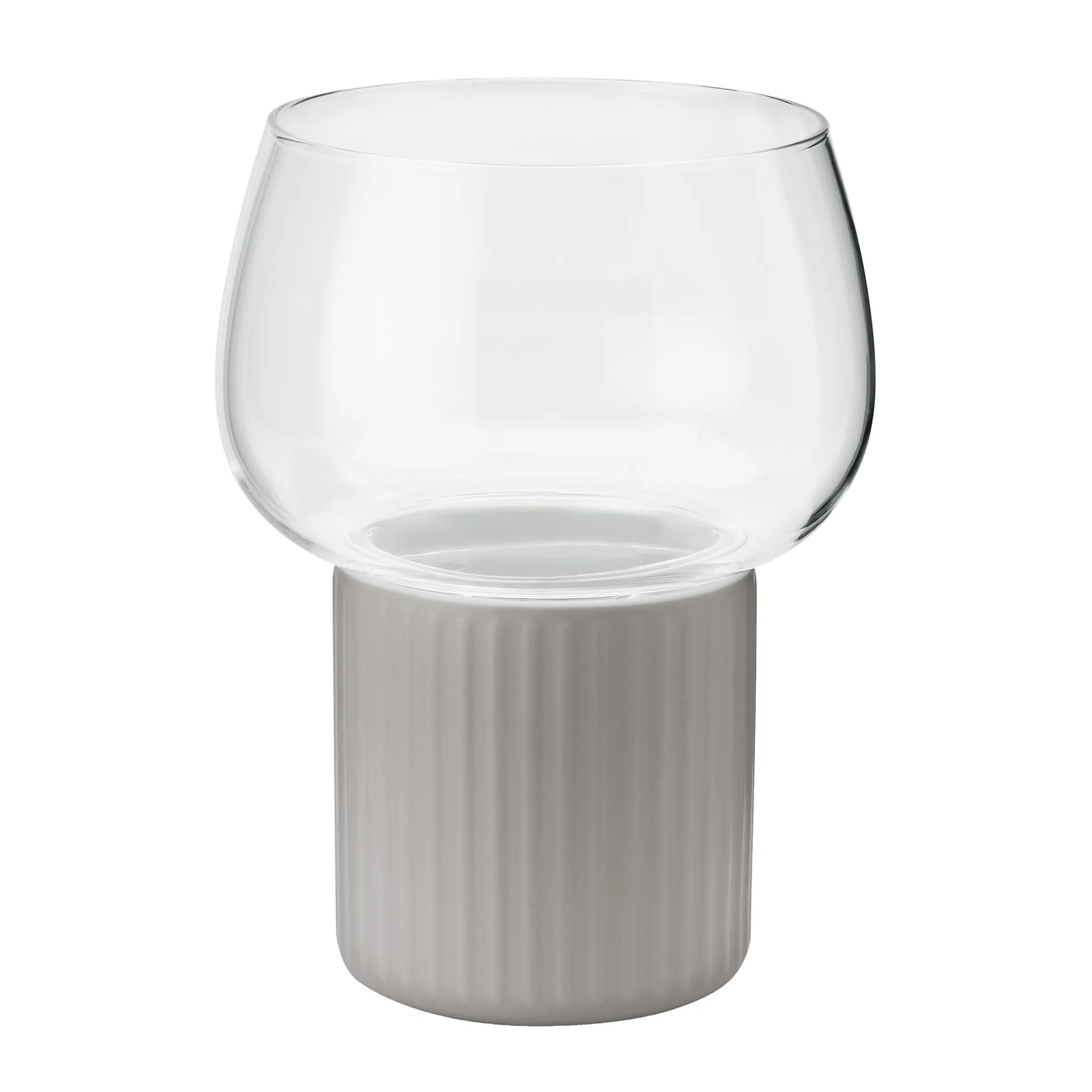 Lámpara de aceite HYGGE hurricane 16 cm, Grey RIG-TIG