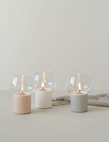 Lámpara de aceite HYGGE hurricane 16 cm - Grey - RIG-TIG