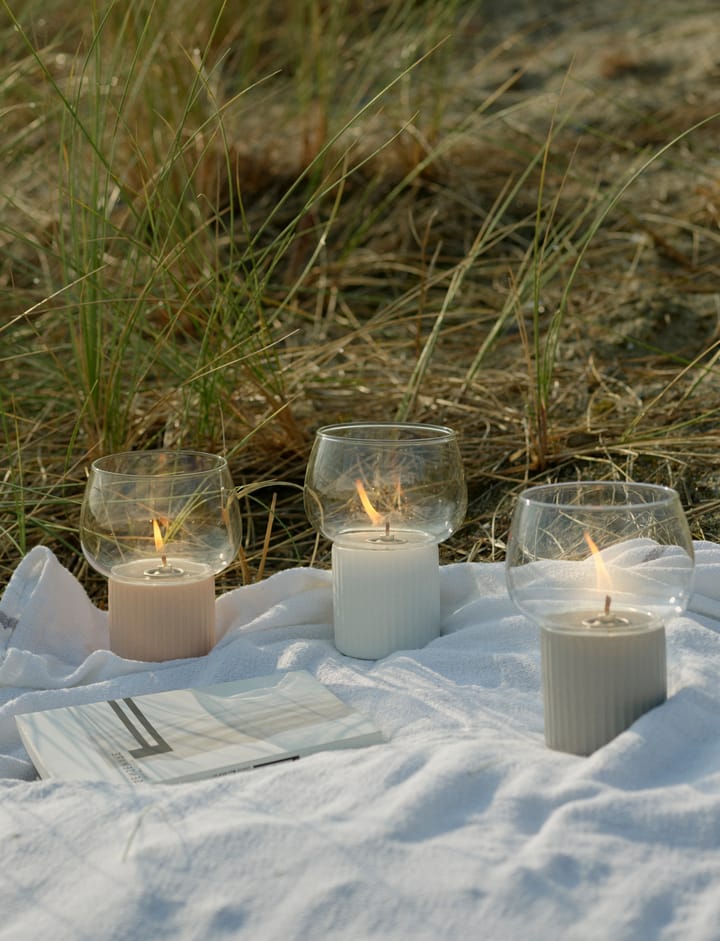 Lámpara de aceite HYGGE hurricane 16 cm, White RIG-TIG