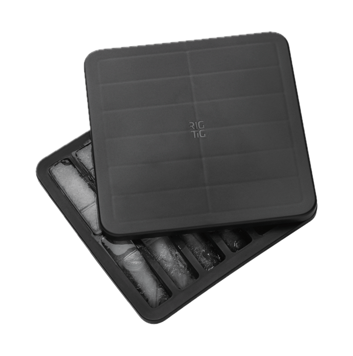 Molde para cubitos de hielo con tapa FREEZE-IT  - 2,5x19x19 cm - RIG-TIG
