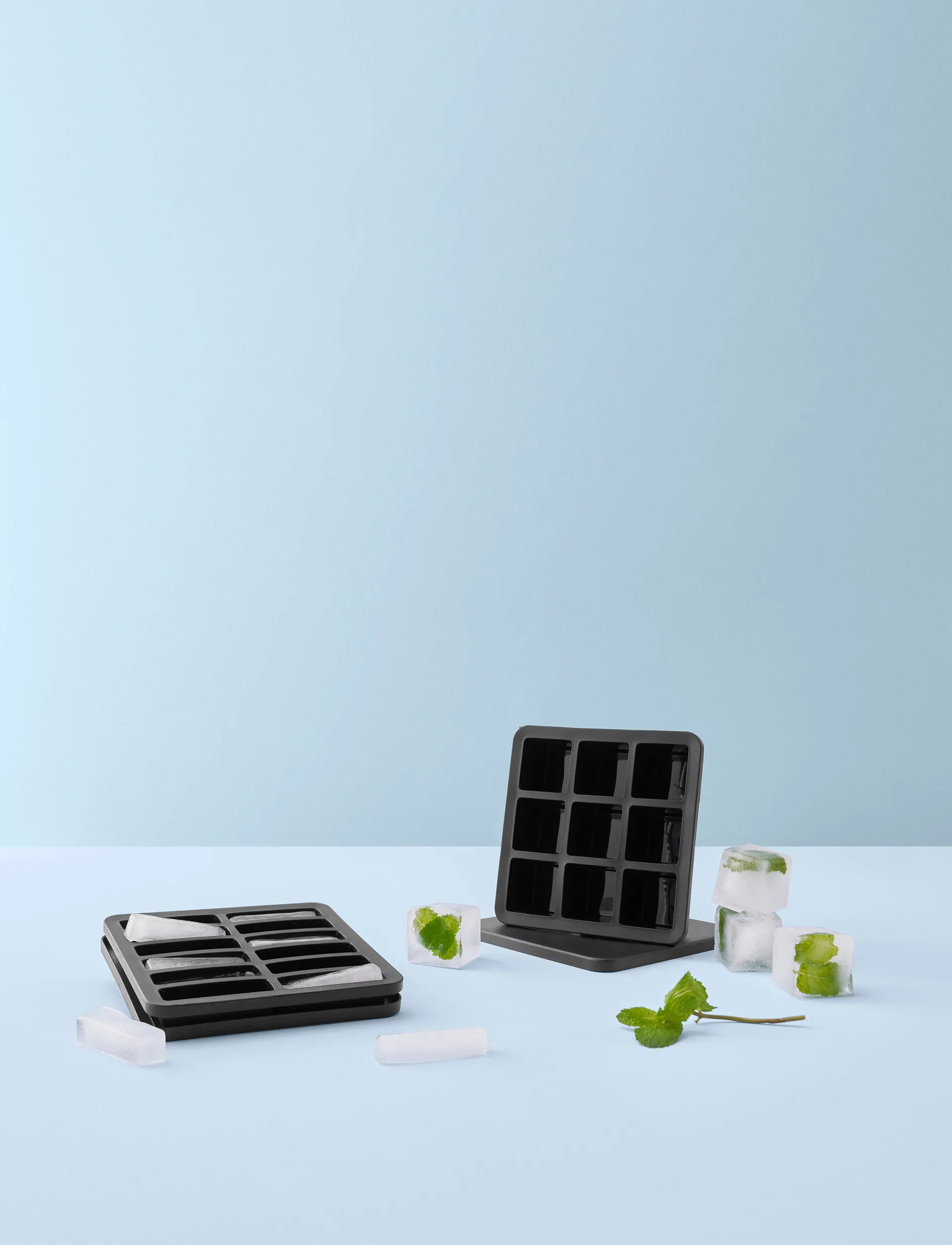 Molde para cubitos de hielo con tapa FREEZE-IT, 2,5x19x19 cm RIG-TIG