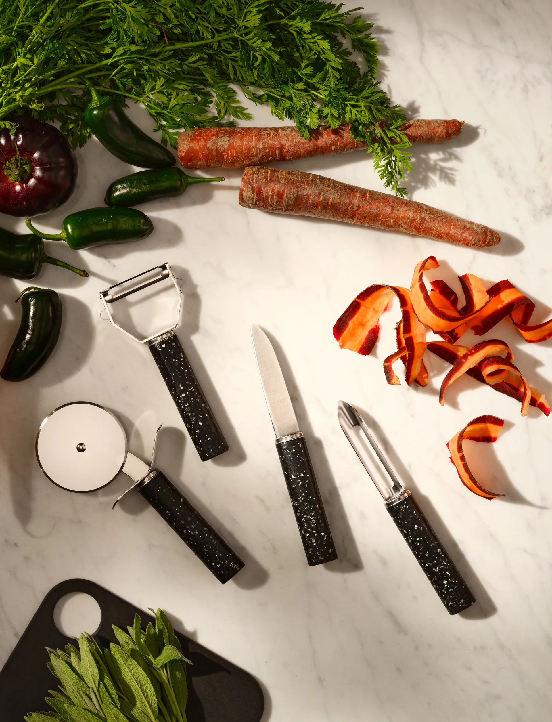 Pelador universal Y REDO 14,7 cm, Black RIG-TIG