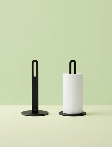 Portarrollos de papel de cocina SPIN-IT  - Negro - RIG-TIG