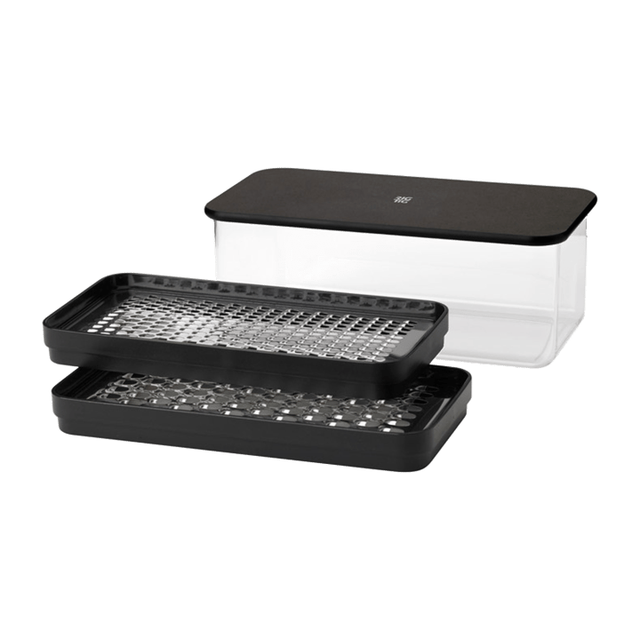 Rallador con recipiente GRATE-IT, Black RIG-TIG