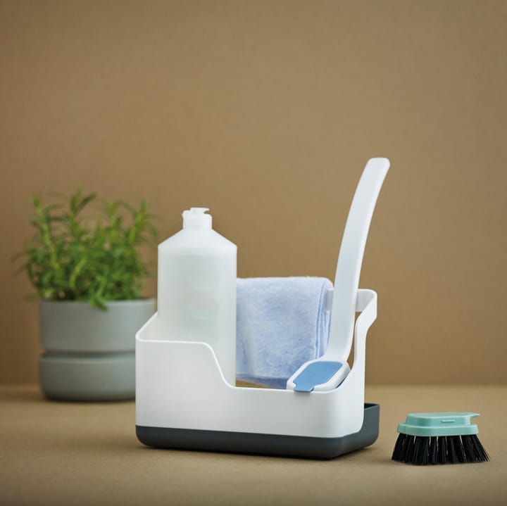 Set de limpiar platos Sink-Caddy, blanco-gris RIG-TIG