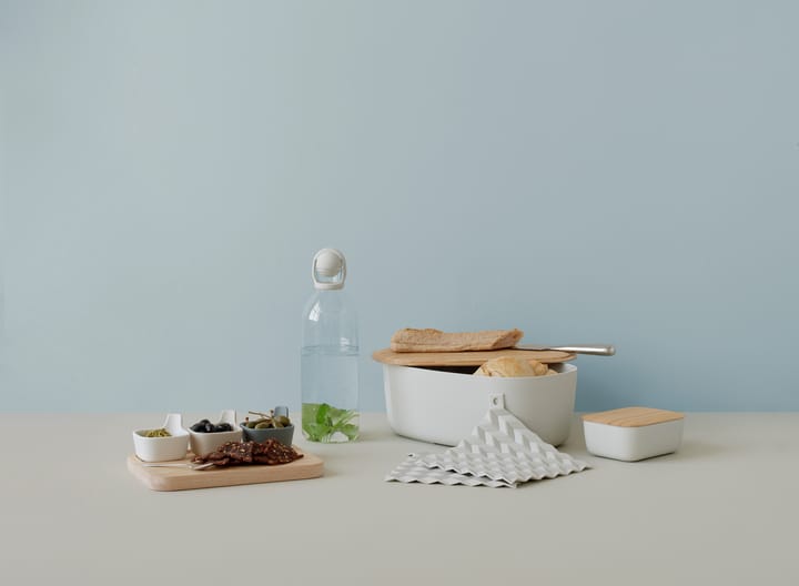 Set para servir TAPAS, blanco-beige-gris RIG-TIG