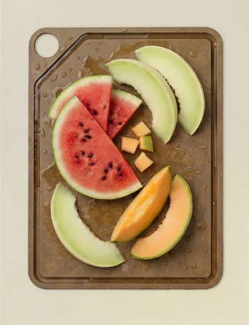 Tabla de cortar CUT-IT - Marrón, 29,8×39,8 cm - RIG-TIG