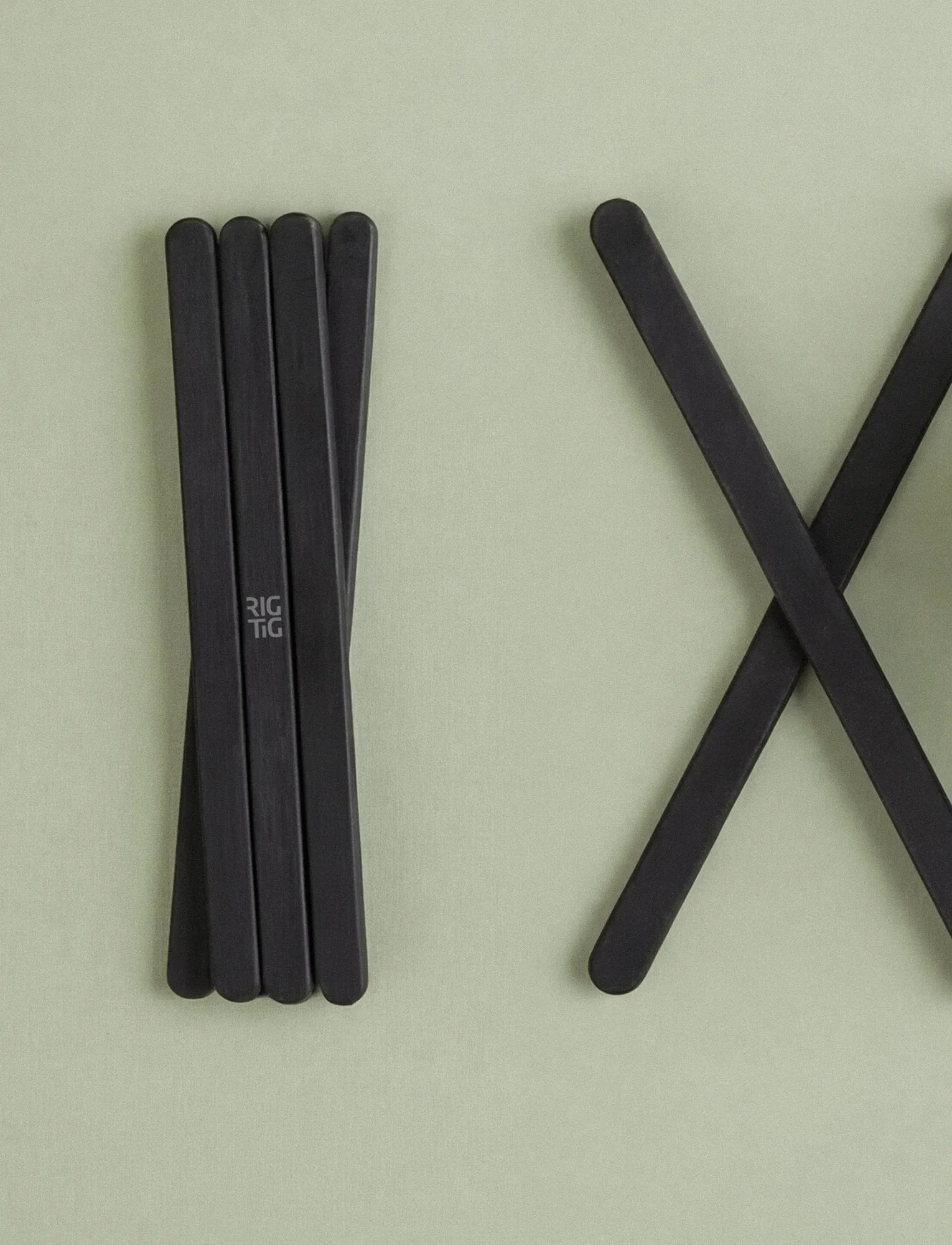 TRIX salvamanteles, Negro, 20,7 cm RIG-TIG