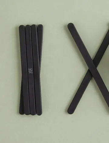 TRIX salvamanteles - Negro, 20,7 cm - RIG-TIG