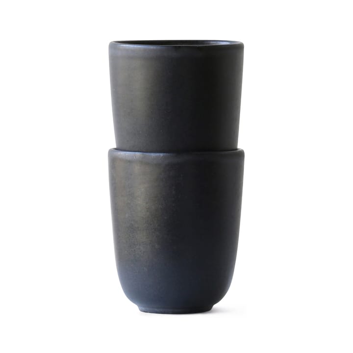 2 Mugs Mug no.37 - Lava stone - Ro Collection