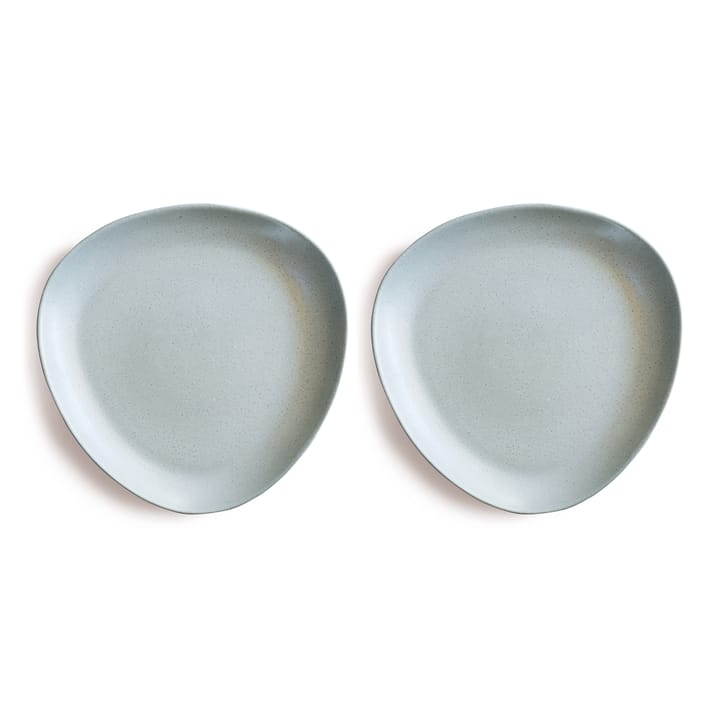 2 Platos Plate no.34 - Ash grey - Ro Collection