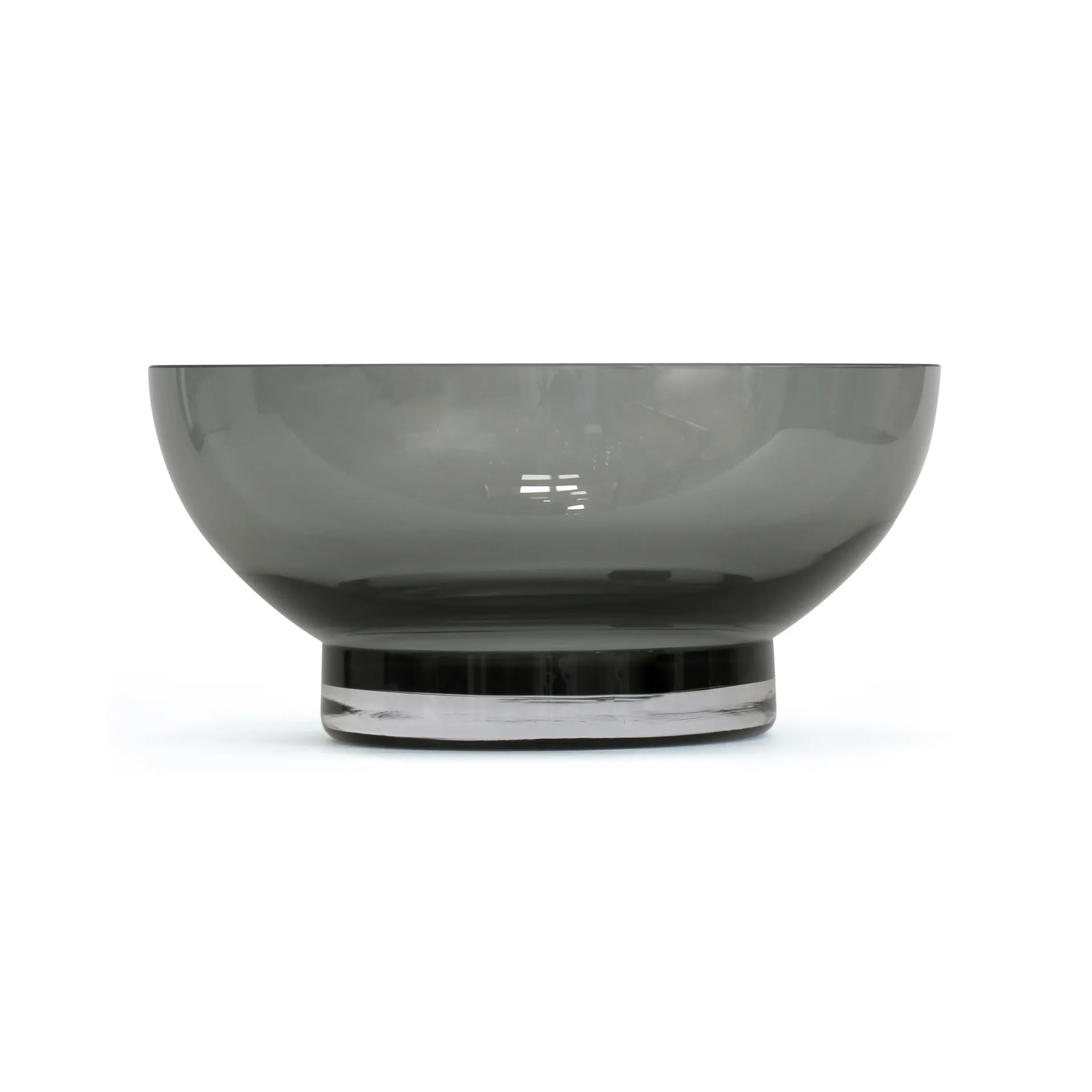 Cuenco Glass bowl no. 51, Smoked grey Ro Collection