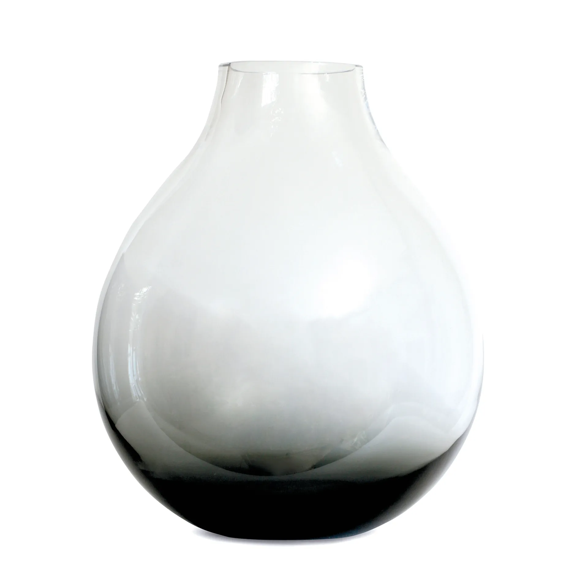 Flower Vase no. 24, Smoked grey Ro Collection