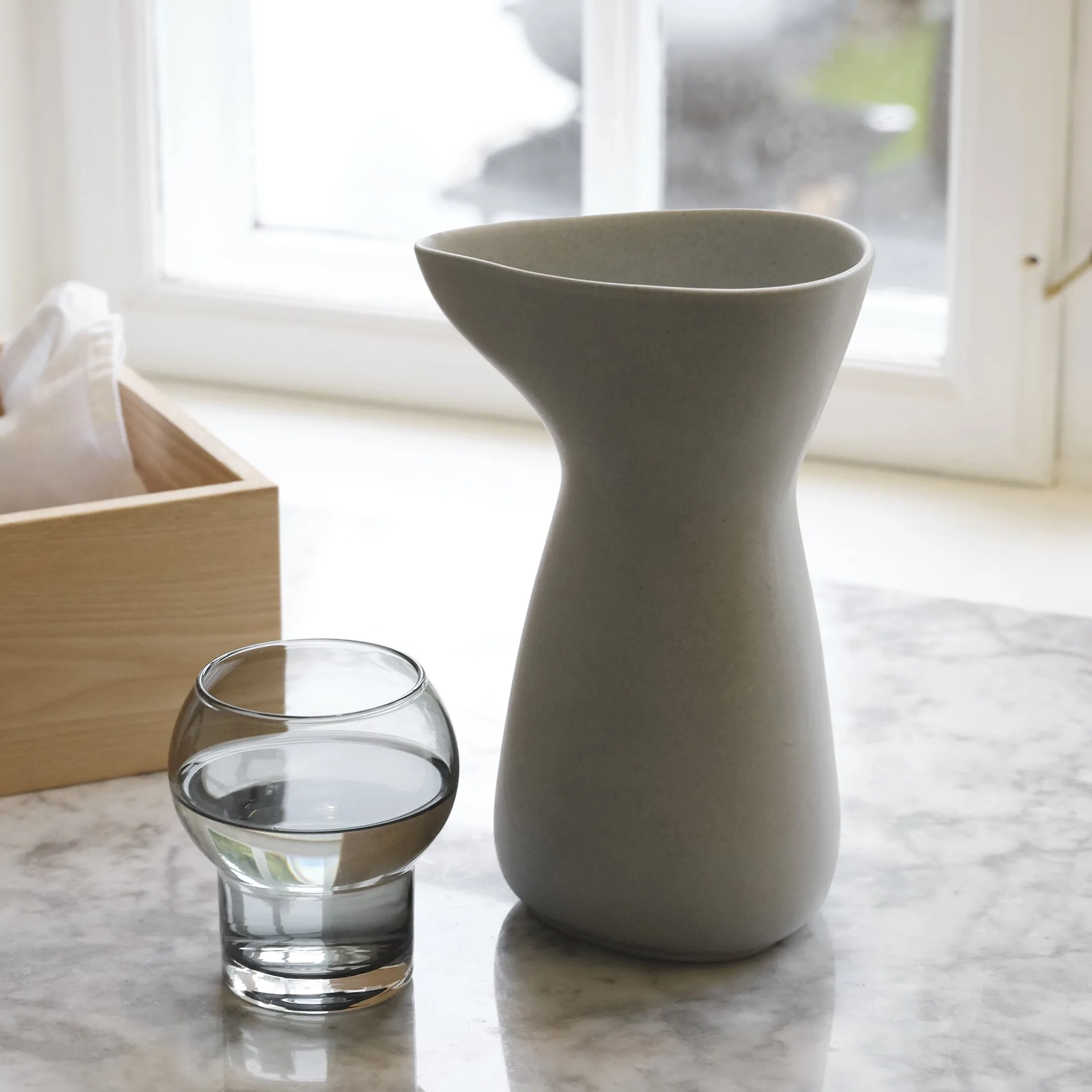 Jarra Jug no. 58 Large, Ash grey Ro Collection