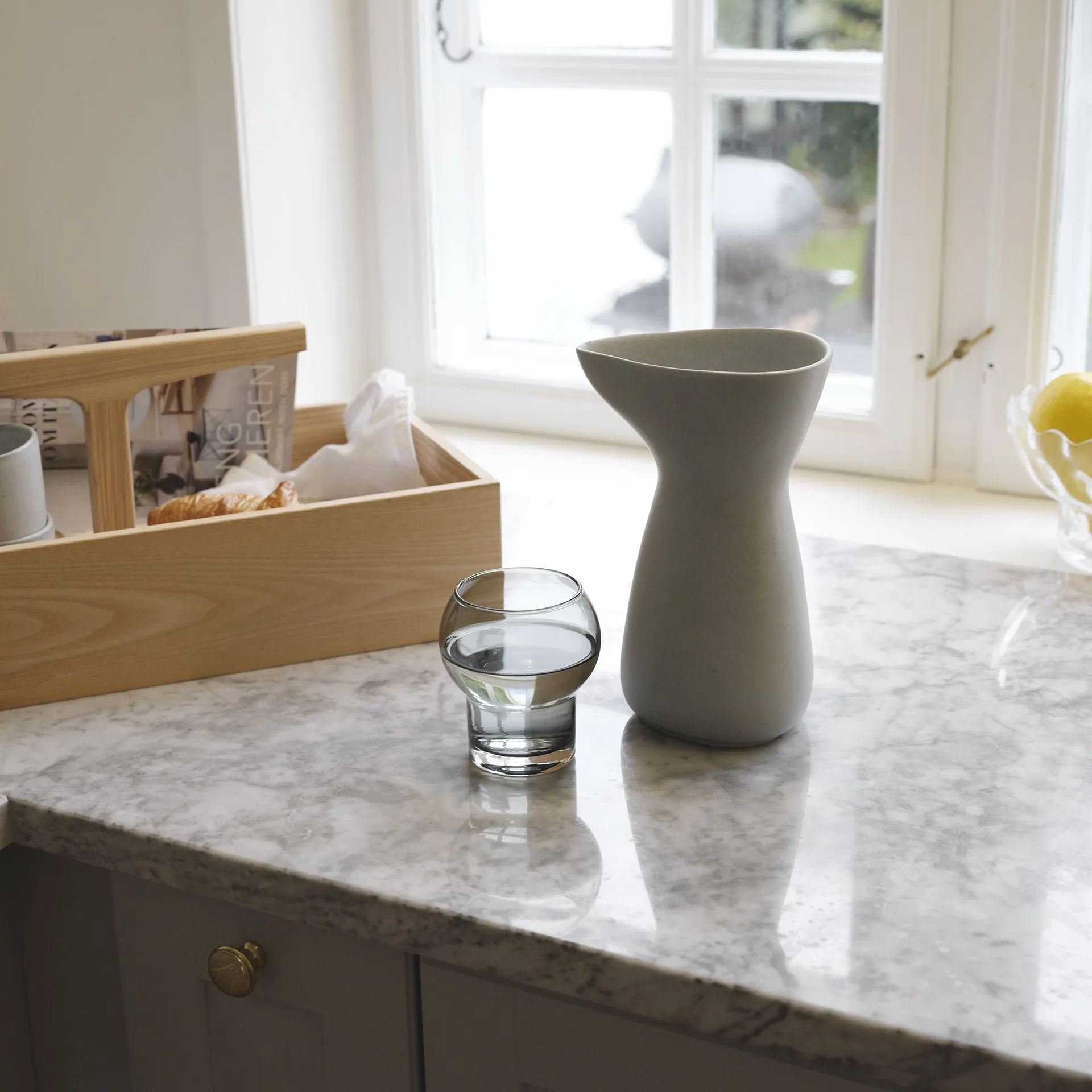 Jarra Jug no. 58 Large, Ash grey Ro Collection