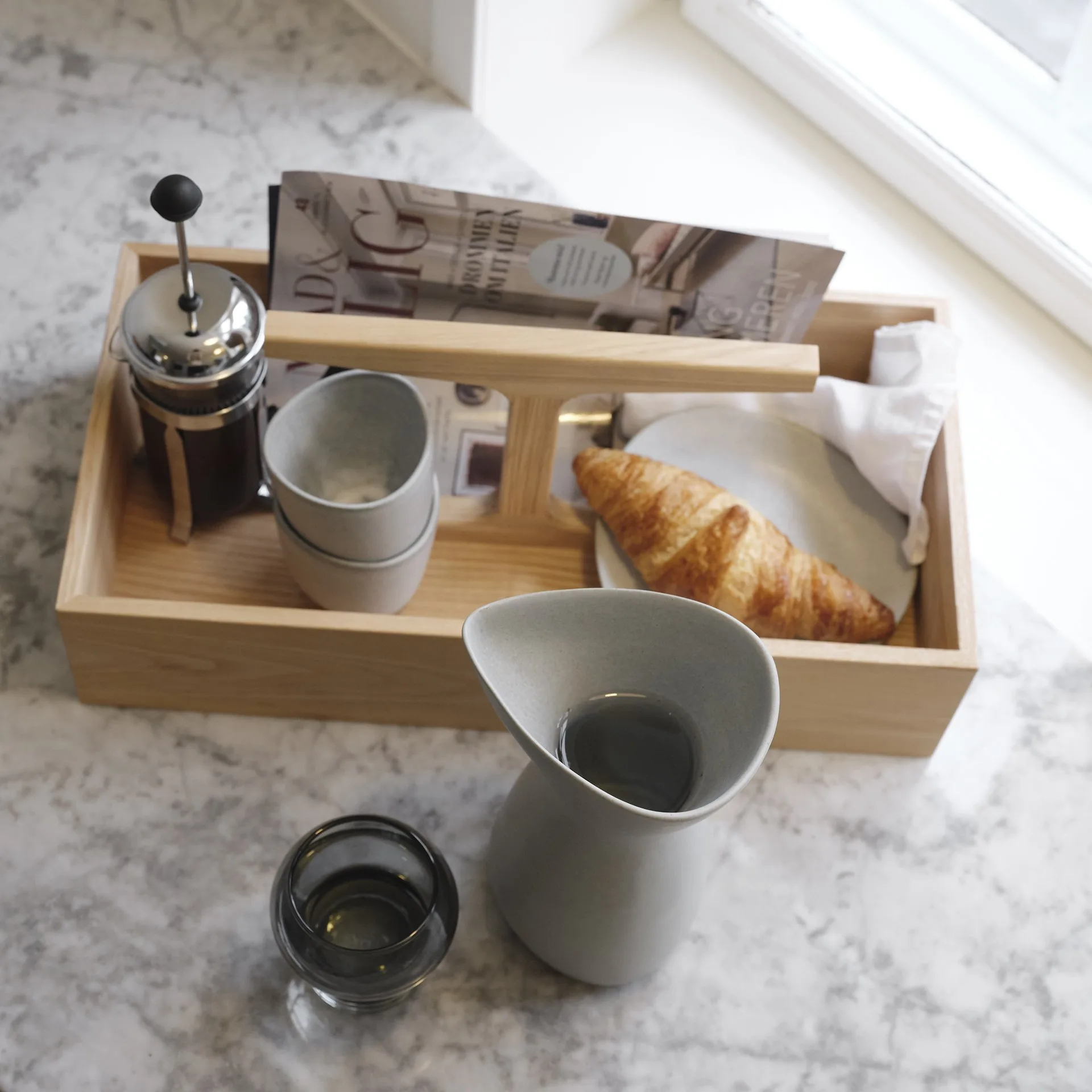 Jarra Jug no. 58 Large, Ash grey Ro Collection