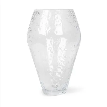 Jarrón de vidrio Crushed large - Clear - Ro Collection