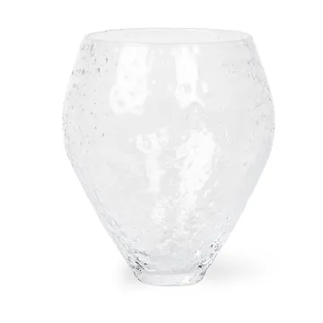 Jarrón de vidrio Crushed medium - Clear - Ro Collection