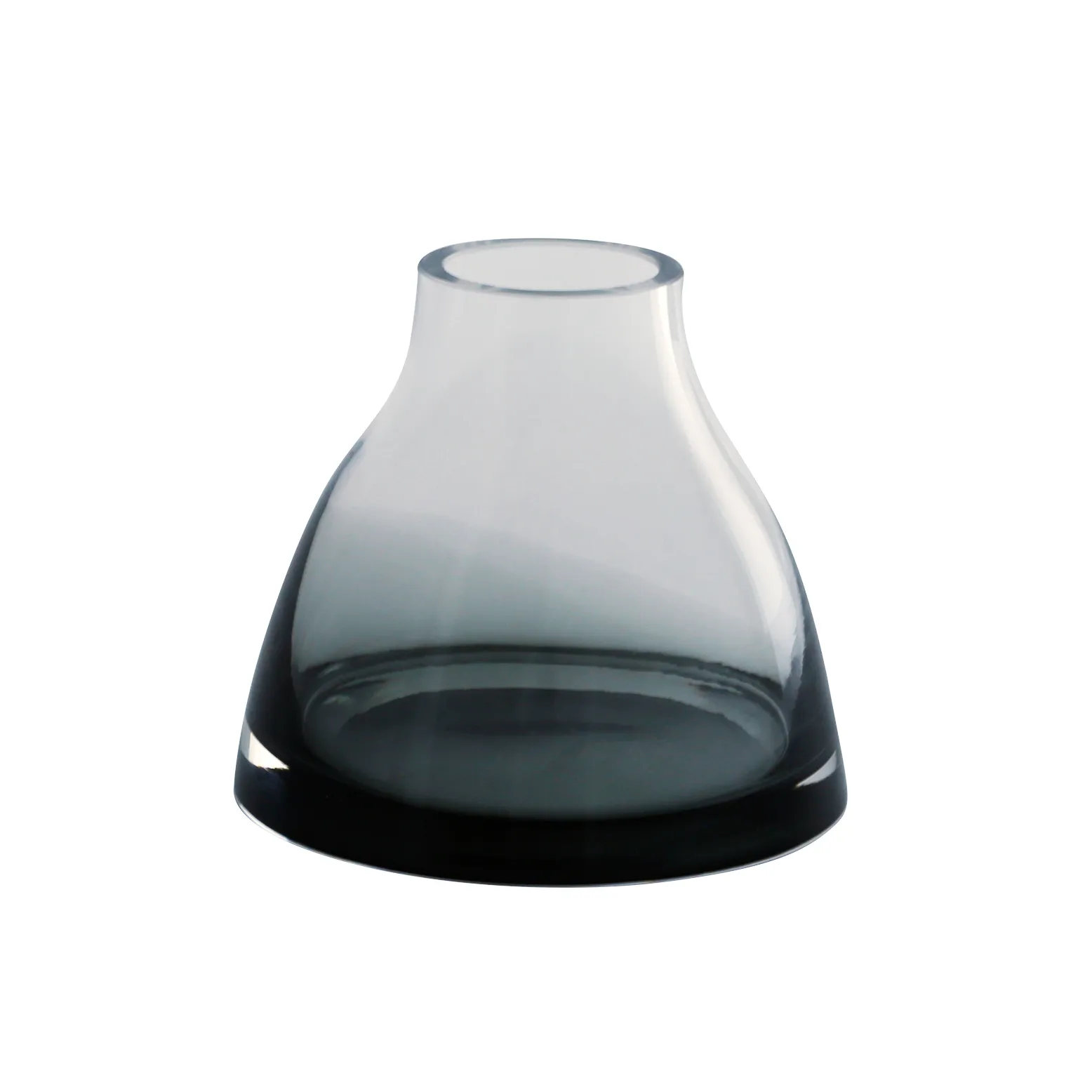 Jarrón Flower Vase no. 1, Smoked grey Ro Collection