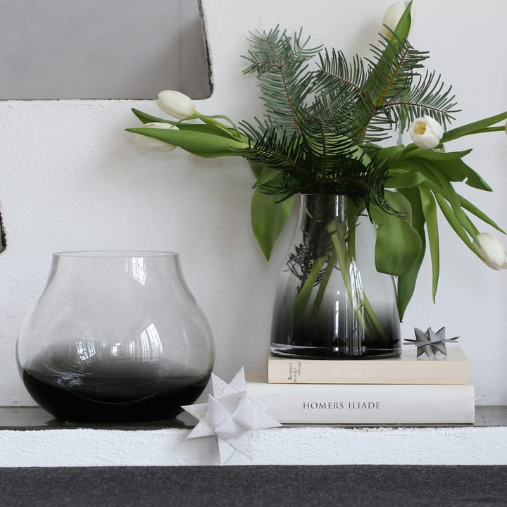 Jarrón Flower Vase no. 2 - Smoked grey - Ro Collection