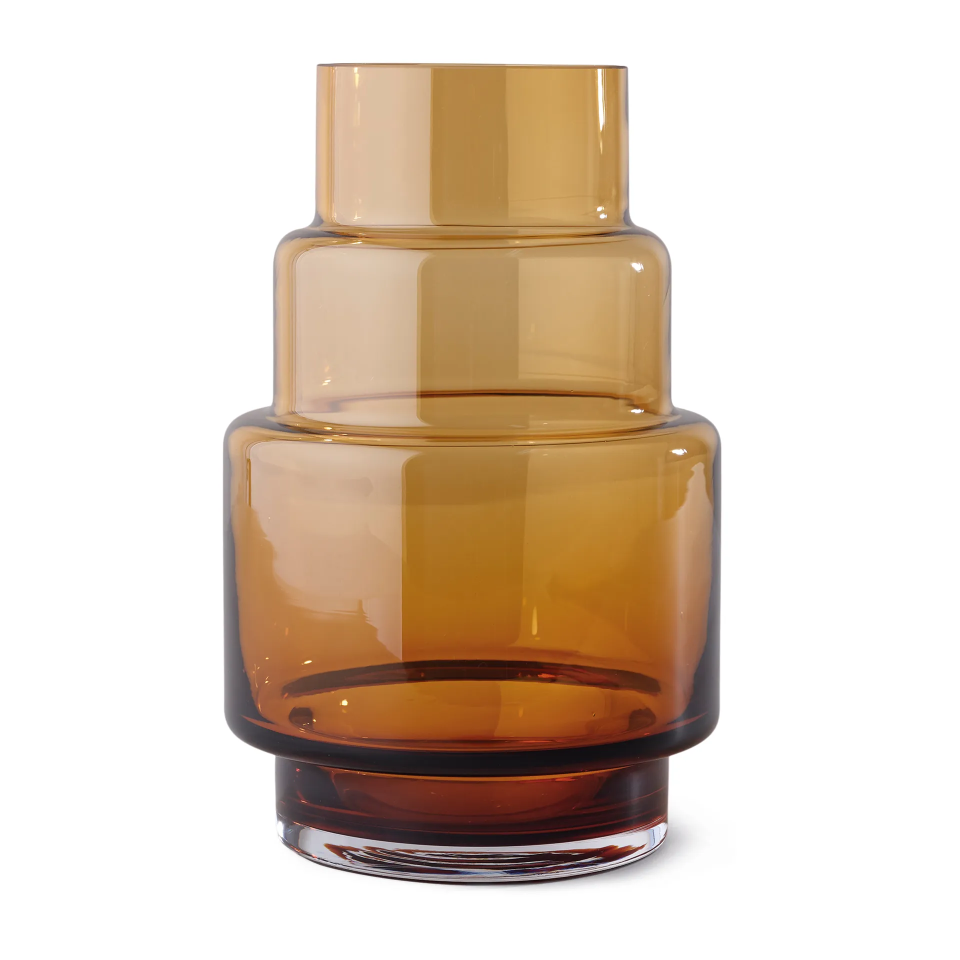 Jarrón Hurricane no. 69, Amber Ro Collection