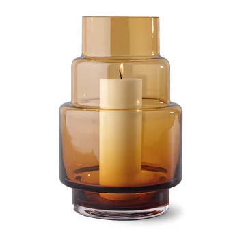 Jarrón Hurricane no. 69 - Amber - Ro Collection