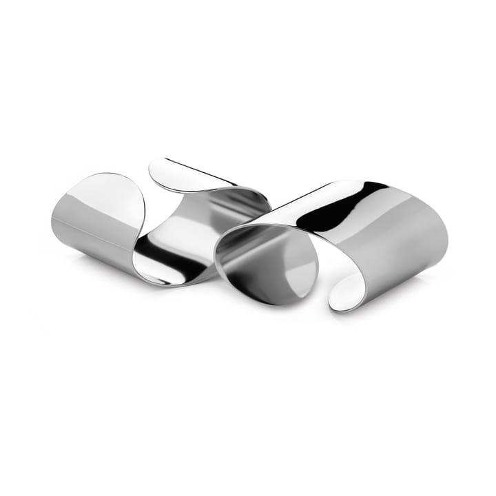 2 Anillos servilletero Radford brillante - acero inoxidable - Robert Welch