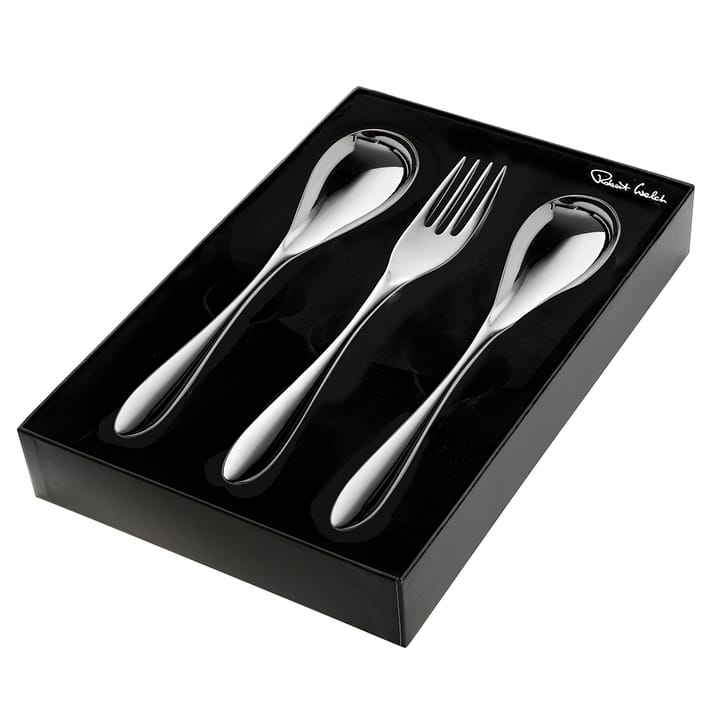 3 Cubiertos de servir Bourton Bright - acero inoxidable - Robert Welch
