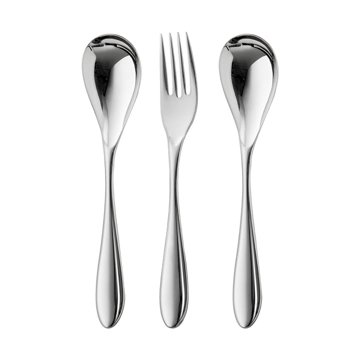 3 Cubiertos de servir Bourton Bright - acero inoxidable - Robert Welch