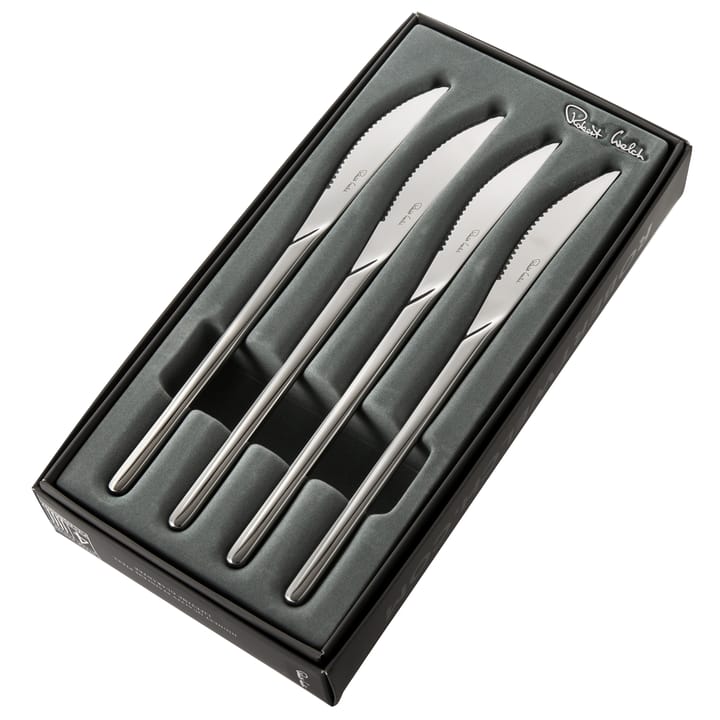 4 Cuchillos de carne Bud Bright - acero inoxidable - Robert Welch