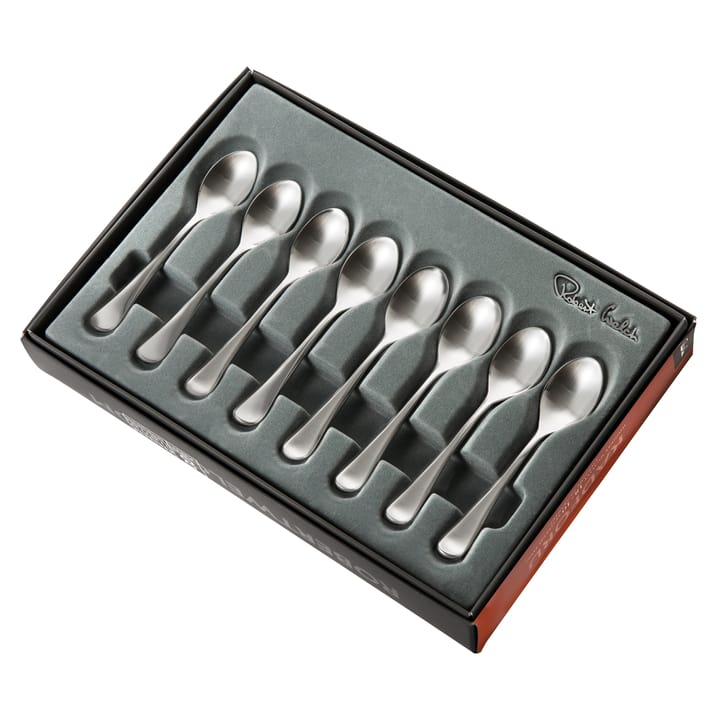 8 Cucharillas de café Radford mate, acero inoxidable Robert Welch