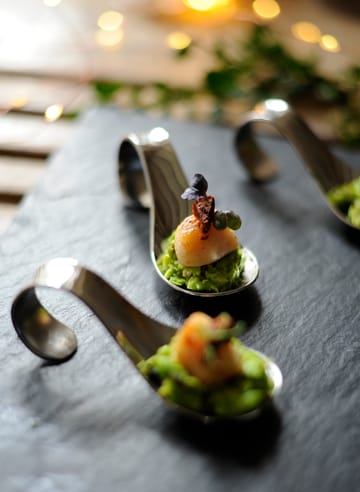 Amuse Bouche Appetizer Radford brillante - acero inoxidable - Robert Welch