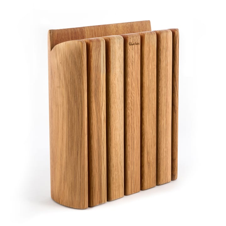 Bloque y set de cuchillos Signature Book Oak 7 piezas, roble Robert Welch
