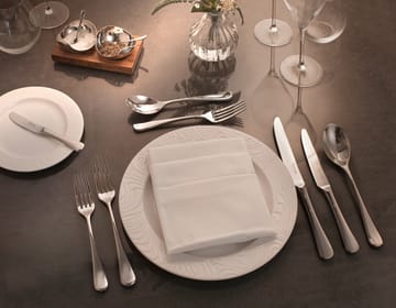 Cubertería Radford brillante - 24 piezas + 6 cuchillos de grill - Robert Welch